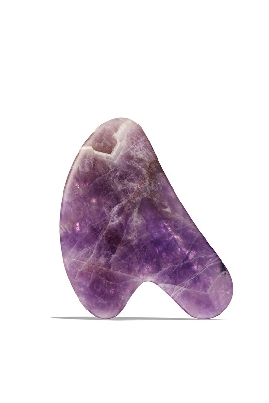 Ametist Gua Sha Yüz Masaj Taşı