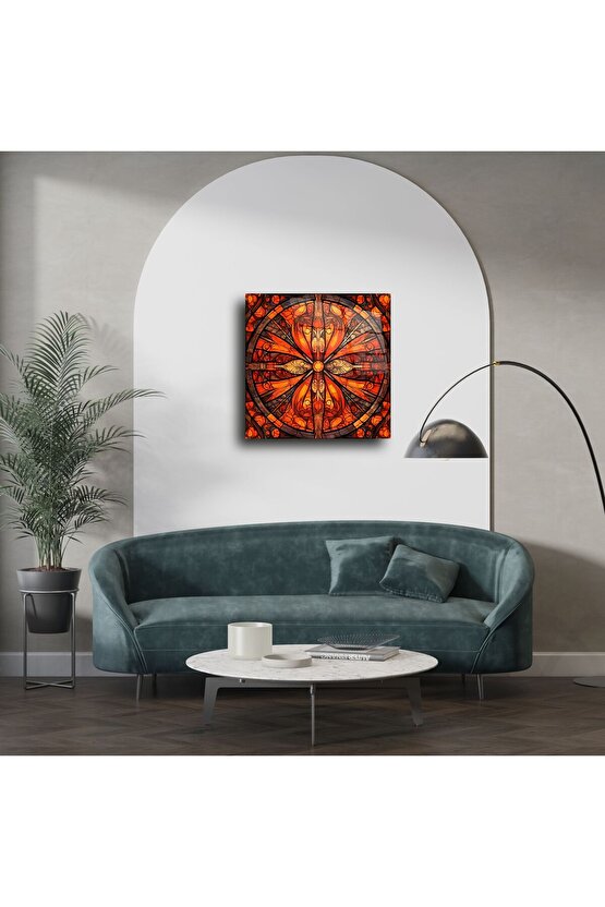 Kutsal Gül Cam Duvar Sanatı