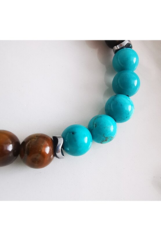 Troid  Doğaltaş Bilekliği