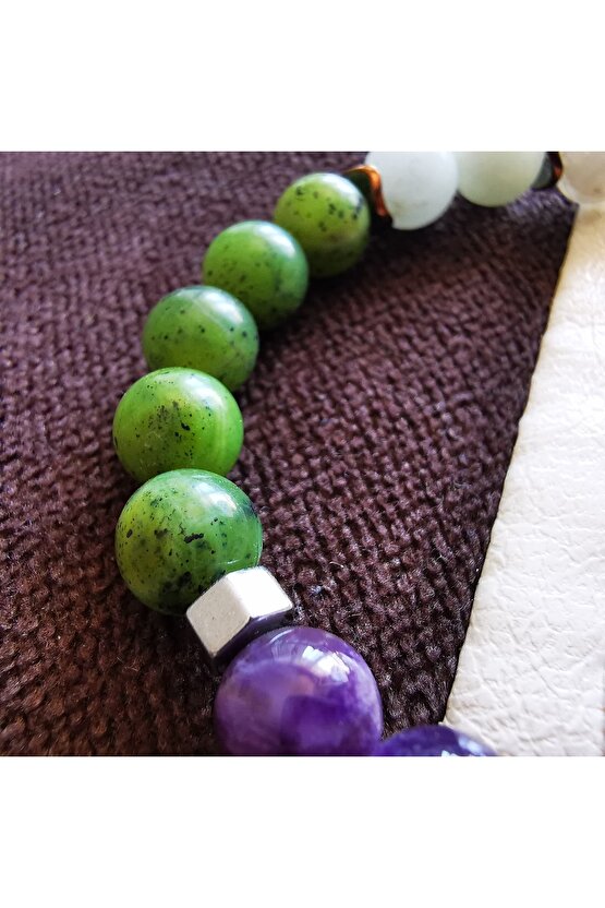 Kova Burcu  Doğaltaş Bilekliği