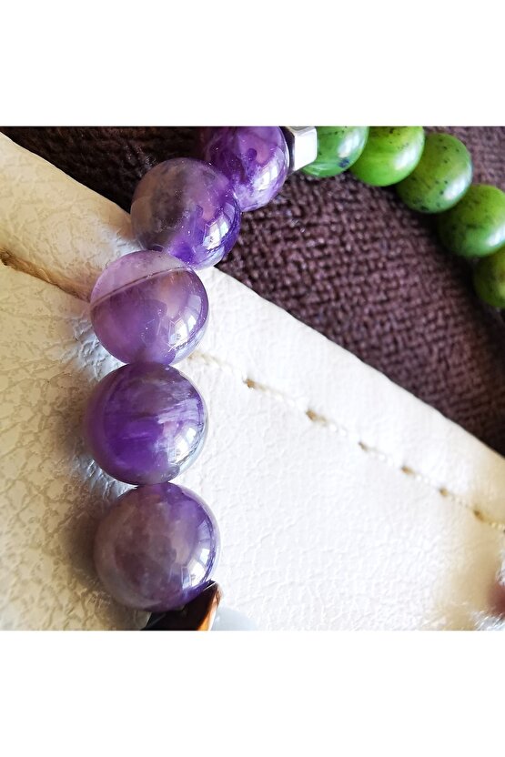 Kova Burcu  Doğaltaş Bilekliği