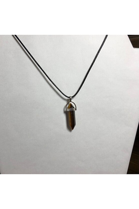 Çivi Kaplangözü Doğal Taş Kolye