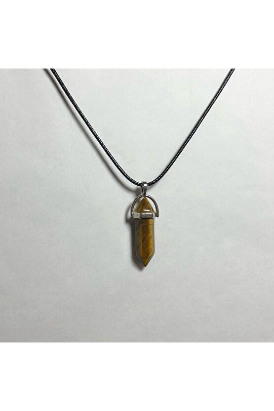 Çivi Kaplangözü Doğal Taş Kolye