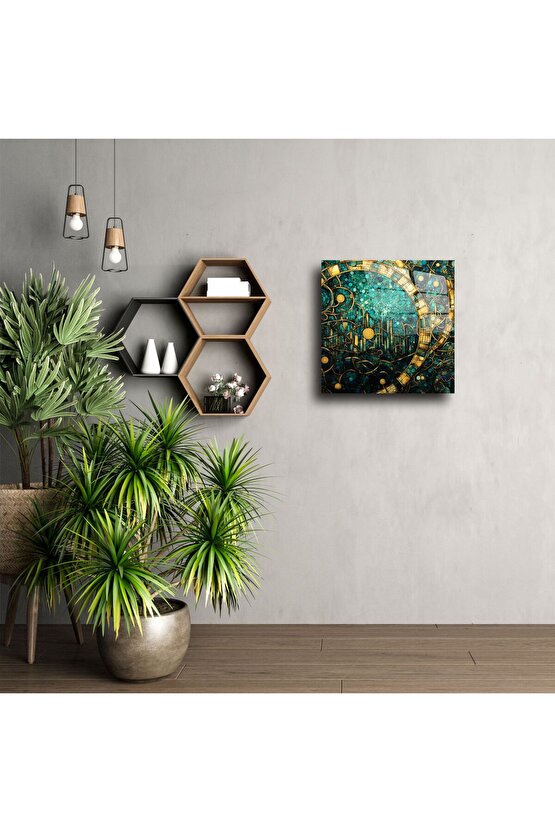 Lüks Cam Mozaik Duvar Tablosu