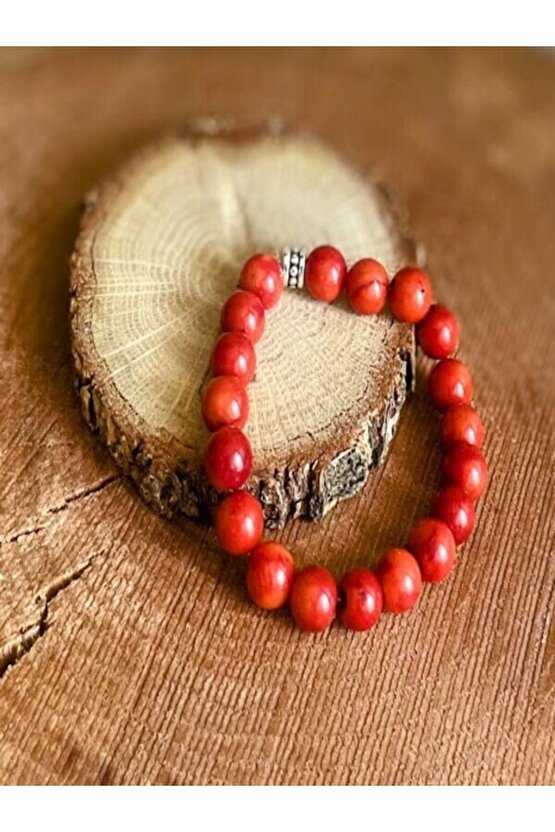 Mercan Taşı Doğaltaş Bileklik