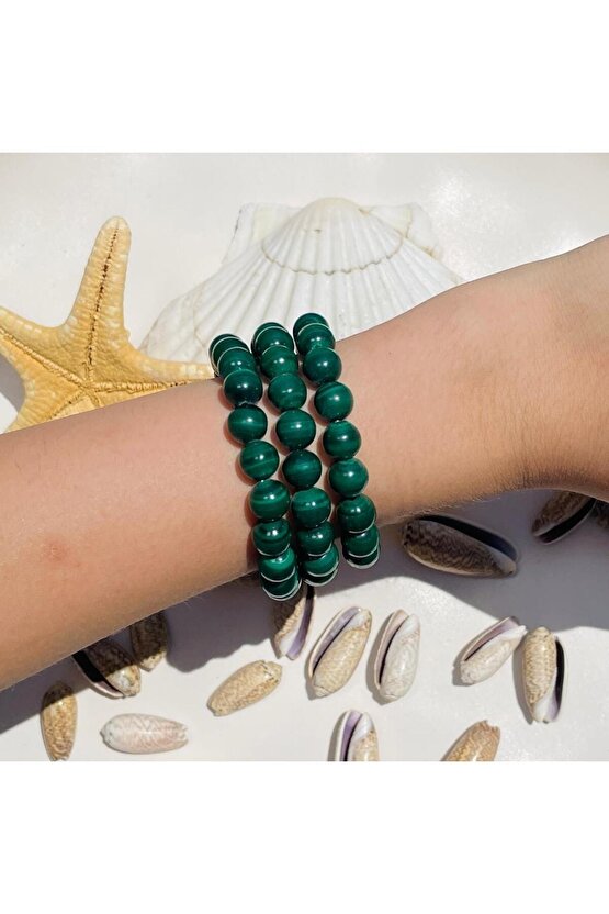 MALAKİT DOĞALTAŞ BİLEKLİK