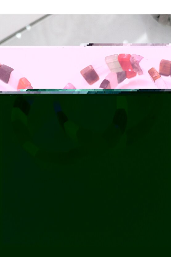 Çakra Doğal Taş Bileklik 9x12mm Özel Kesim