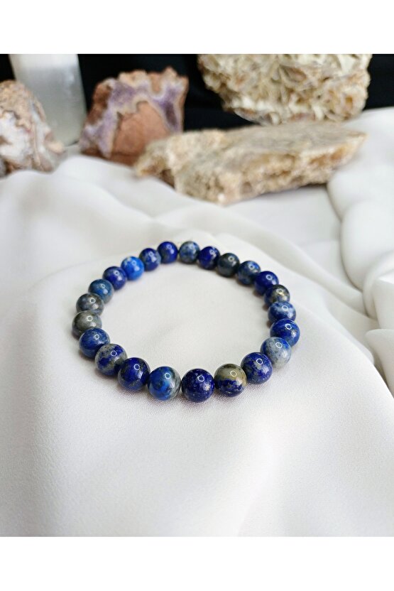 Lapis Lazuli Doğal Taş Bileklik