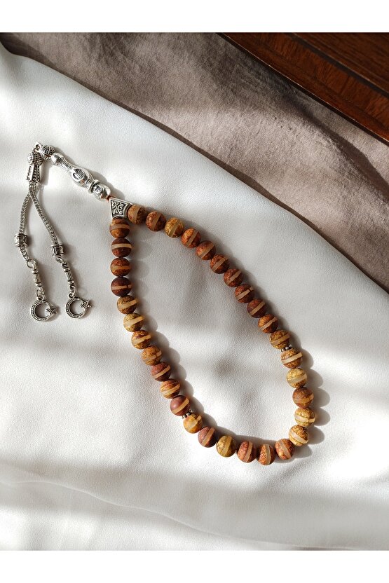 TİBET AKİK DOĞALTAŞ TESPİH