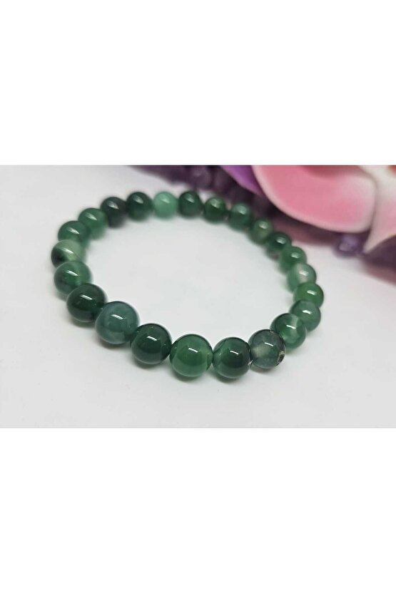Yeşil  Akik Bileklik