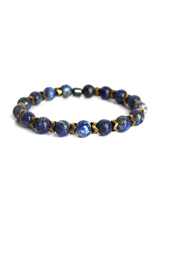 Lapis Lazuli Doğaltaş 8 Mm Küre Kesim