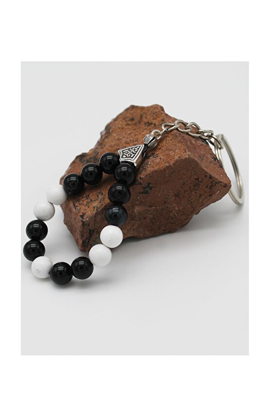 Taraftar Akik Havlit Doğaltaş Anahtarlık