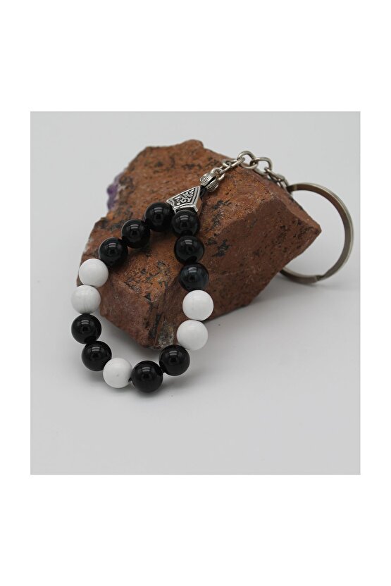 Taraftar Akik Havlit Doğaltaş Anahtarlık