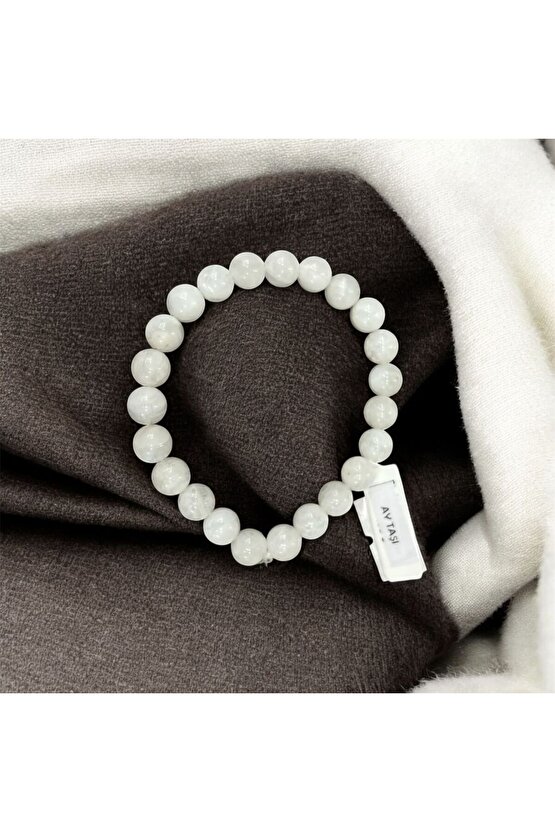 AuraStone Aytaşı 8mm Doğaltaş Bileklik