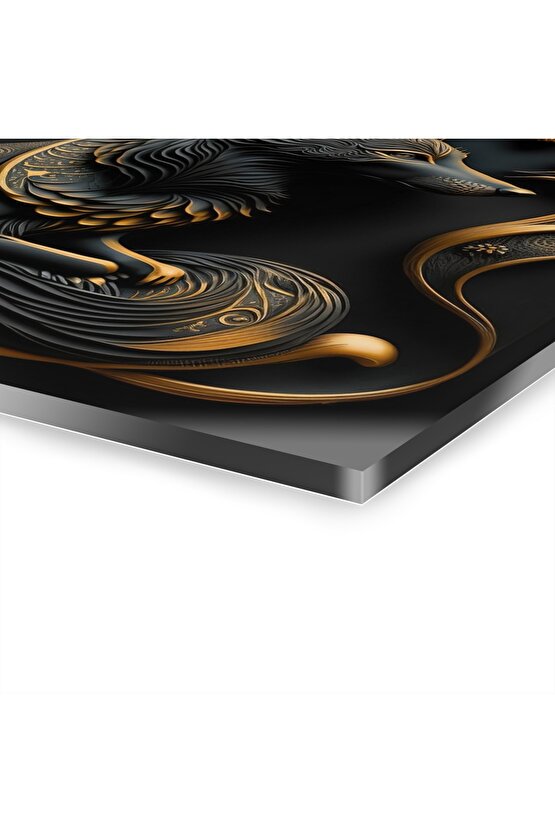 3d Kurt Cam Tablo Duvar Dekoru