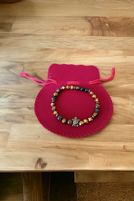 Kaplan Gözü Bileklik - Hematit Bileklik - Karizma Bilekliği - Erkek Bileklik - Kadın Bileklik