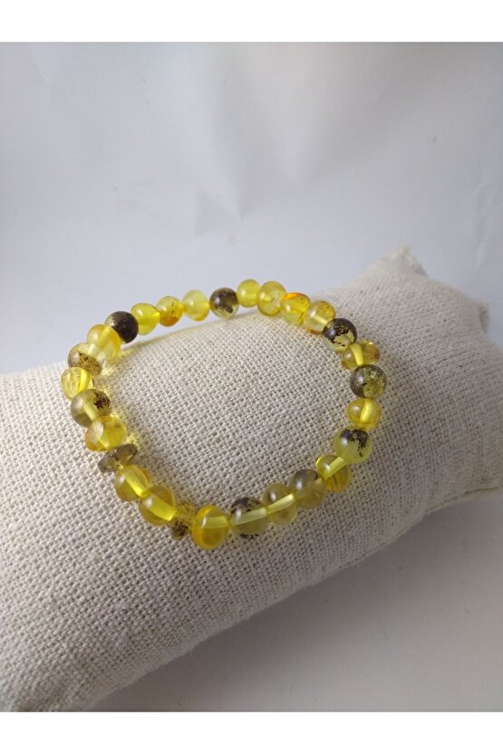 Baltık Kehribar (organik Şifa Taşı) Taşı Bileklik