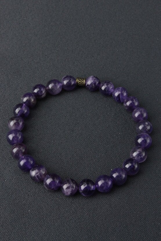 Ametist Pozitif Enerji Bilekliği