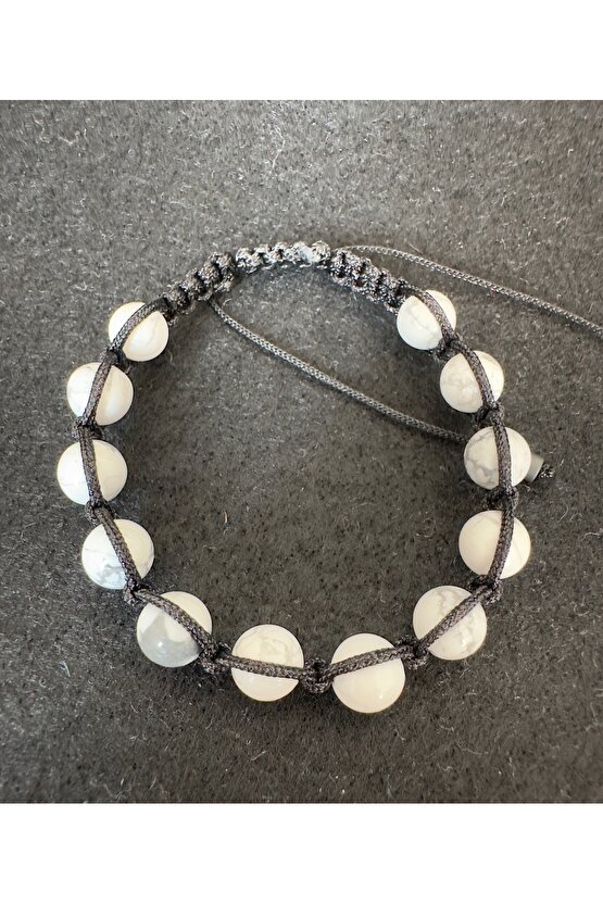 Havlit taşı örme bileklik modeli