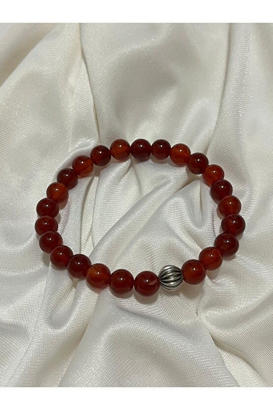 Kırmızı Akik Bileklik – Enerji ve Cesaret Taşı