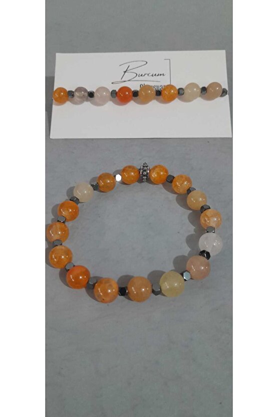 AKİK TAŞI DOĞALTAŞ BİLEKLİK