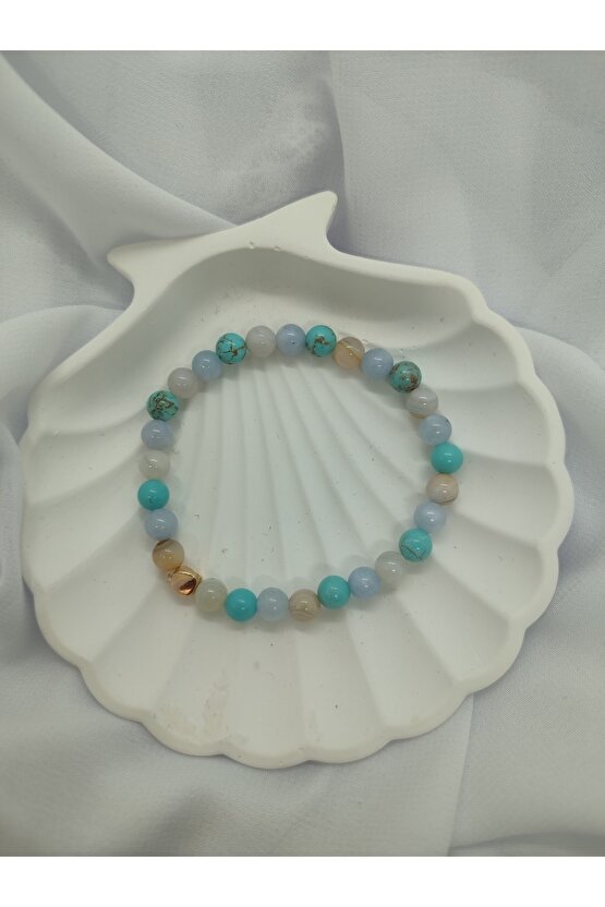 Boğa Burcu Doğal Taş Bileklik