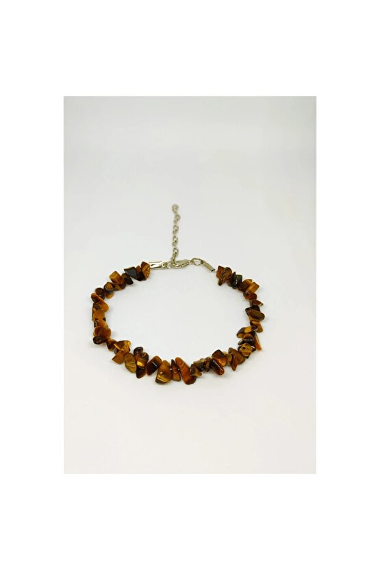 KAPLAN GÖZÜ KIRIKTAŞ DOĞAL TAŞ BİLEKLİK