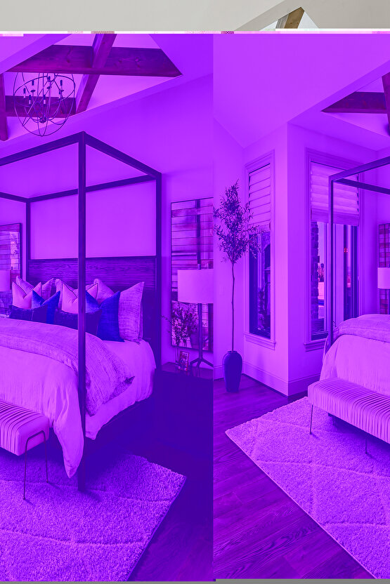 B109 Gri Kolay Kullanım Hav Toz Vermez Yumuşak Dokulu Uzun Tüylü Modern Shaggy Halı