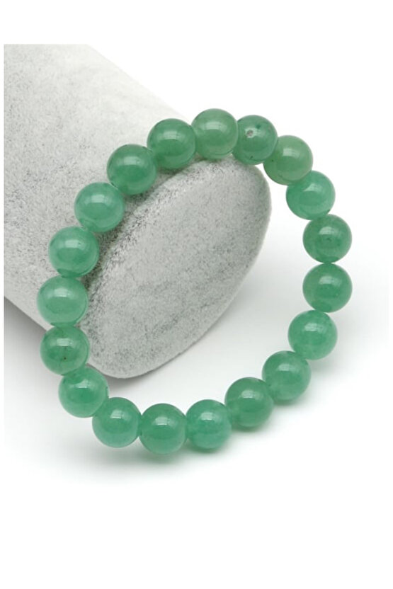 Aventurin Taşı Doğal Taş Bileklik 10 mm