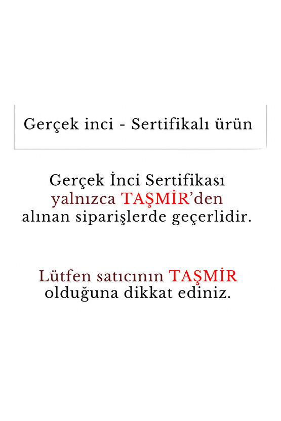 Gerçek Doğal Arpa İnci Kolye ( A Kalite )