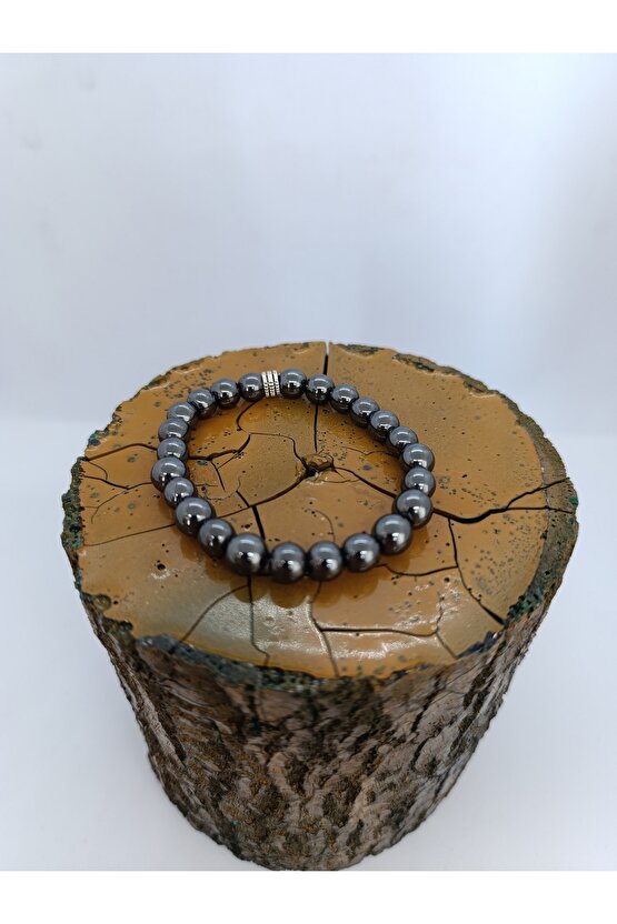 DOĞALTAŞ BİLEKLİK HEMATİT TAŞI BİLEKLİK-1083