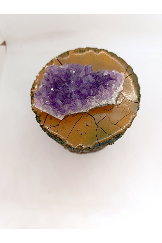 AMETİST TAŞI MİNİ KÜTLE  HAM DOĞALTAŞ BİBLO -1017