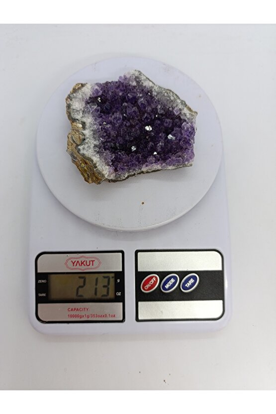 AMETİST TAŞI MİNİ KÜTLE  HAM DOĞALTAŞ BİBLO -1018