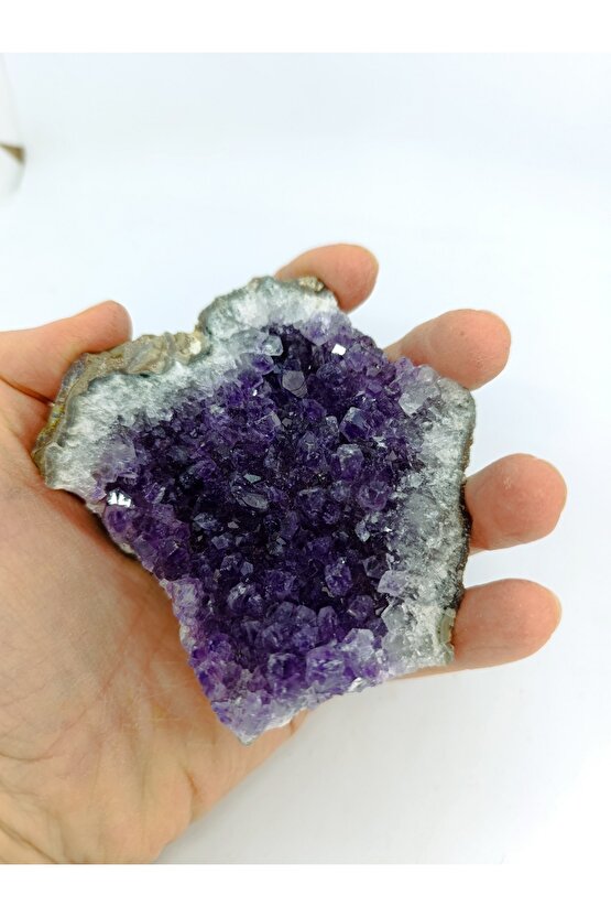 AMETİST TAŞI MİNİ KÜTLE  HAM DOĞALTAŞ BİBLO -1018