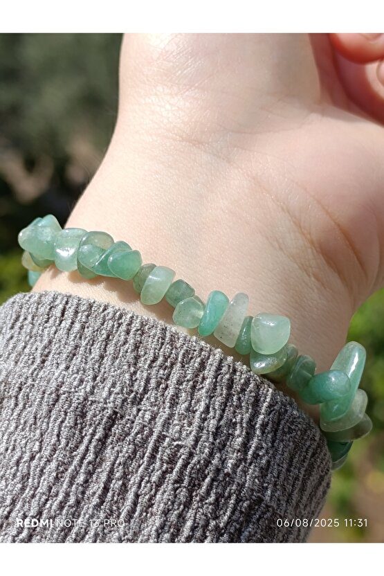 Aventurin Kırık Doğaltaş Kadın ve Erkek Bileklik