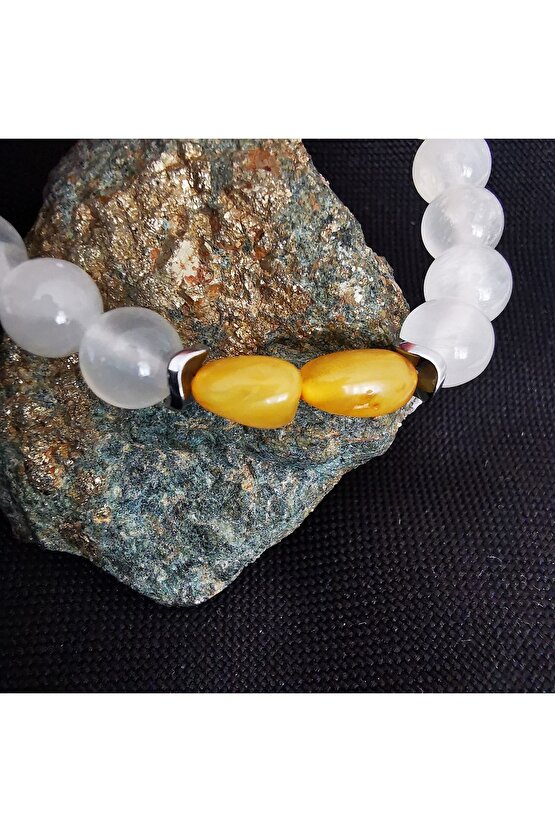 Nodül  Doğaltaş Bilekliği