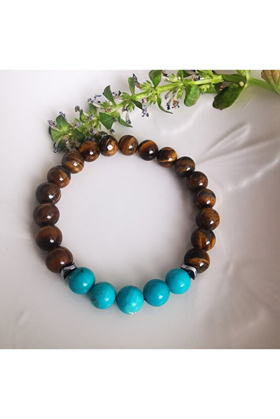 Troid  Doğaltaş Bilekliği