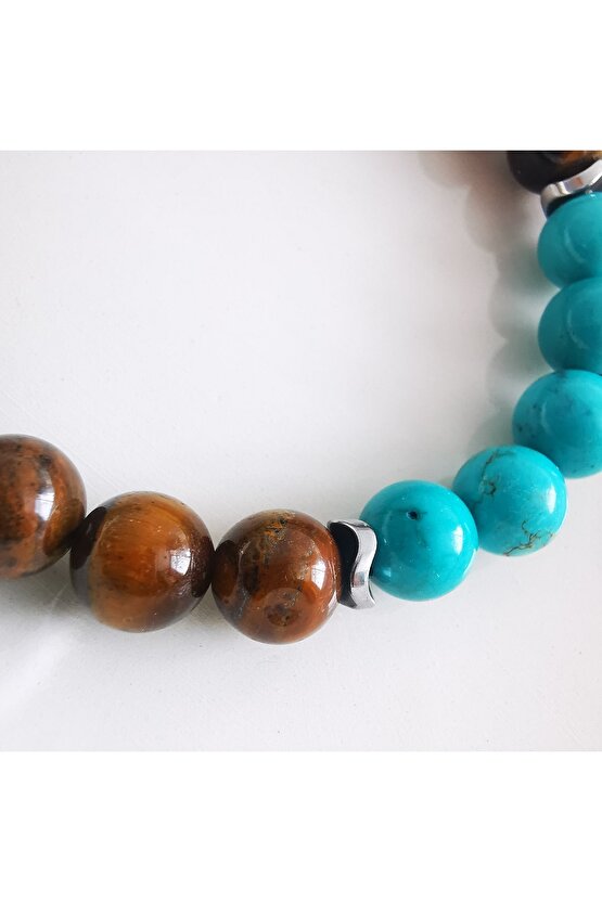 Troid  Doğaltaş Bilekliği