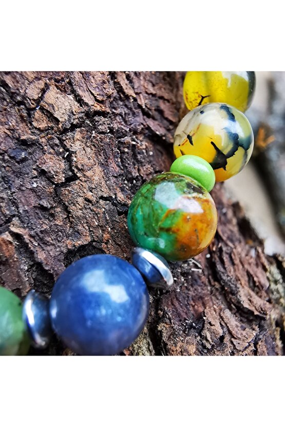 Ikizler Burcu  Doğaltaş Bilekliği