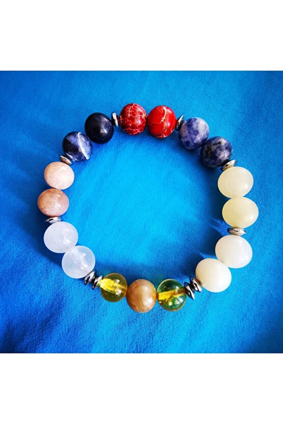 Indigo Çocuk Öğrenci Başarı Doğaltaş Bileklik