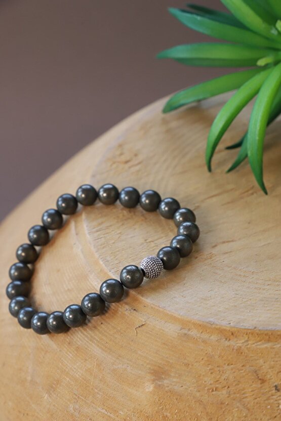 Pirit Taşı Bileklik 8mm
