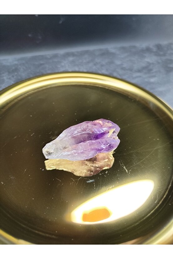 Ametist Ham Diş Dekoratif Doğal Taş (sertifikalı)