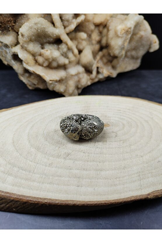 Ham Pirit Taşı Dekoratif Doğal Taş (sertifikalı)