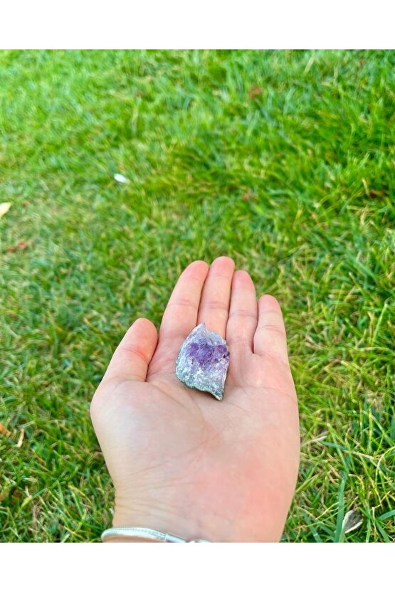 Ham Ametist Dekoratif Doğal Taş Kaya