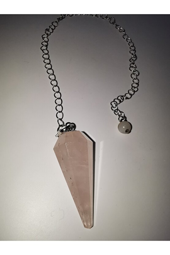 Pandül (sarkaç) Pembe Kuvars Sarkaç