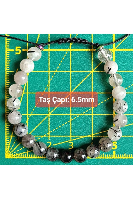 Rutil Kuvars - Rutilli Kuvars Doğal Taş Bileklik (el Yapımı Tasarım Ürünler)