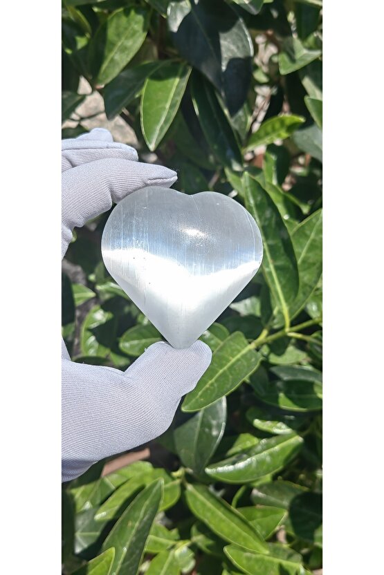 Selenit Kalp Doğal Taş