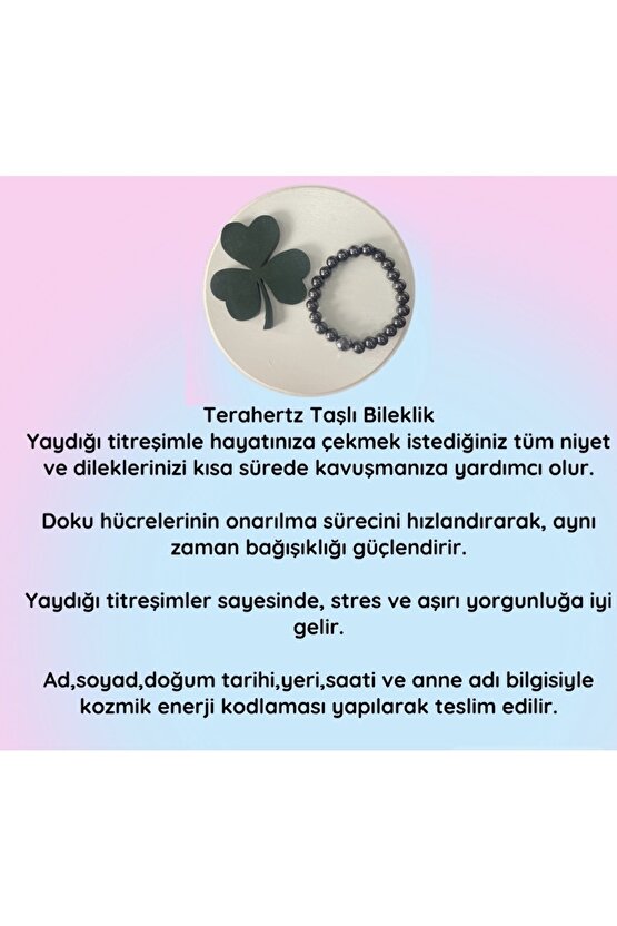 Terahertz Taşlı Bileklik