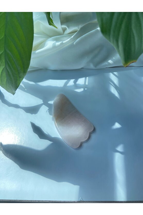 Pembe Kuvars Gua Sha