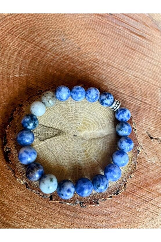 Mavi Kuars Doğaltaş Bileklik